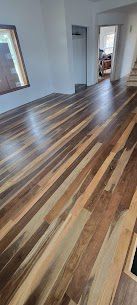 Fuzed White Oak Hardwood Flooring Installation in Fowlerville MI