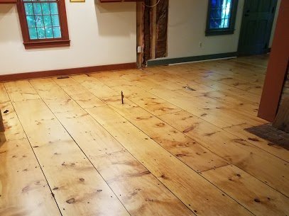 Rustic Pine Floor Refinishing Highland August 2019