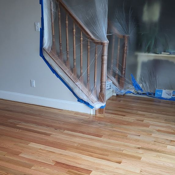 Hardwood Floor Refinishing Preparation in Novi MI