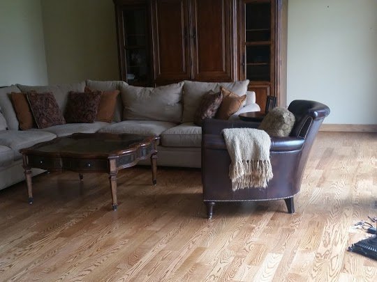 Maple Hardwood Floor Refinishing Livonia August 2019